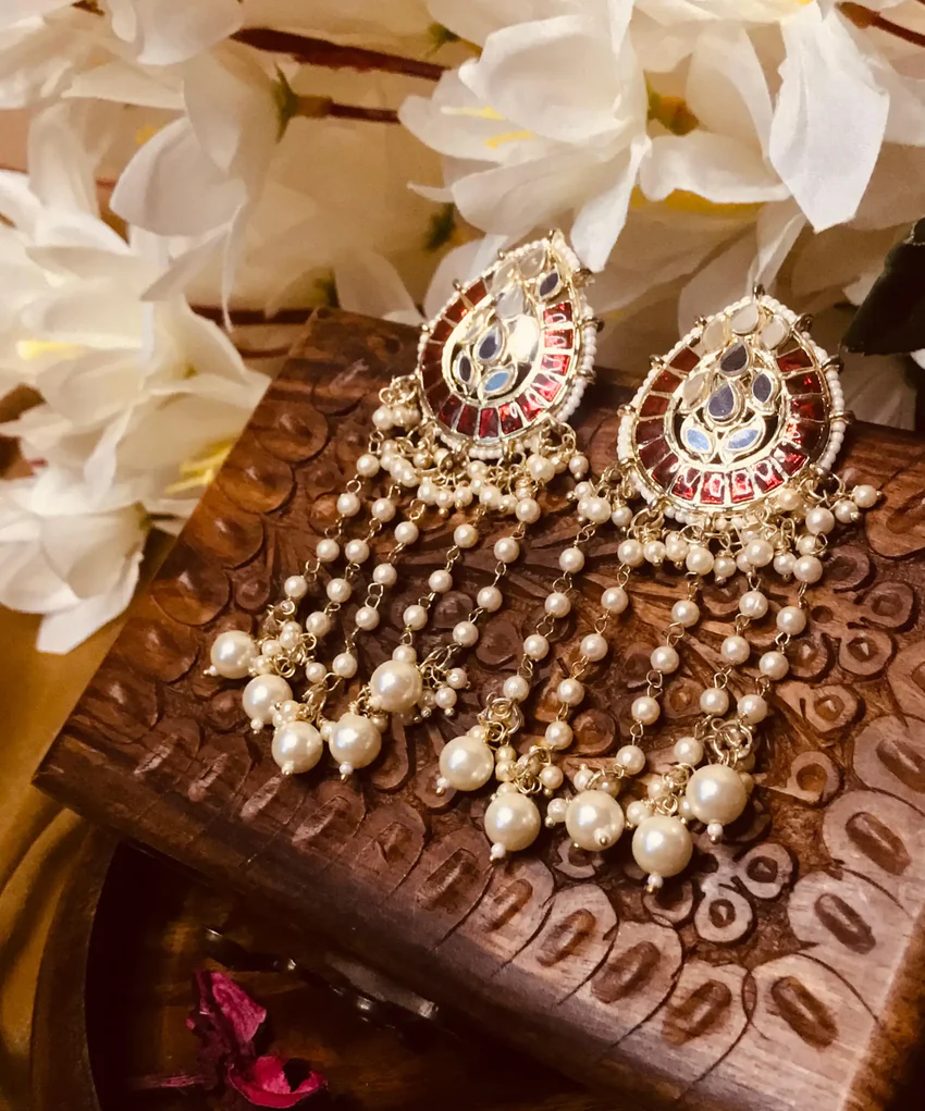 Kundan Earrings Pakistan (3)