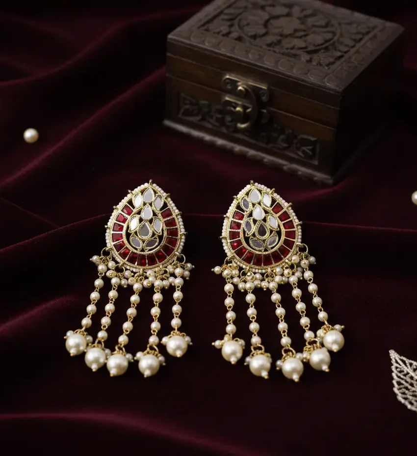 Kundan Earrings Pakistan