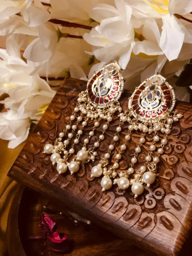 Kundan Earrings Pakistan (3)