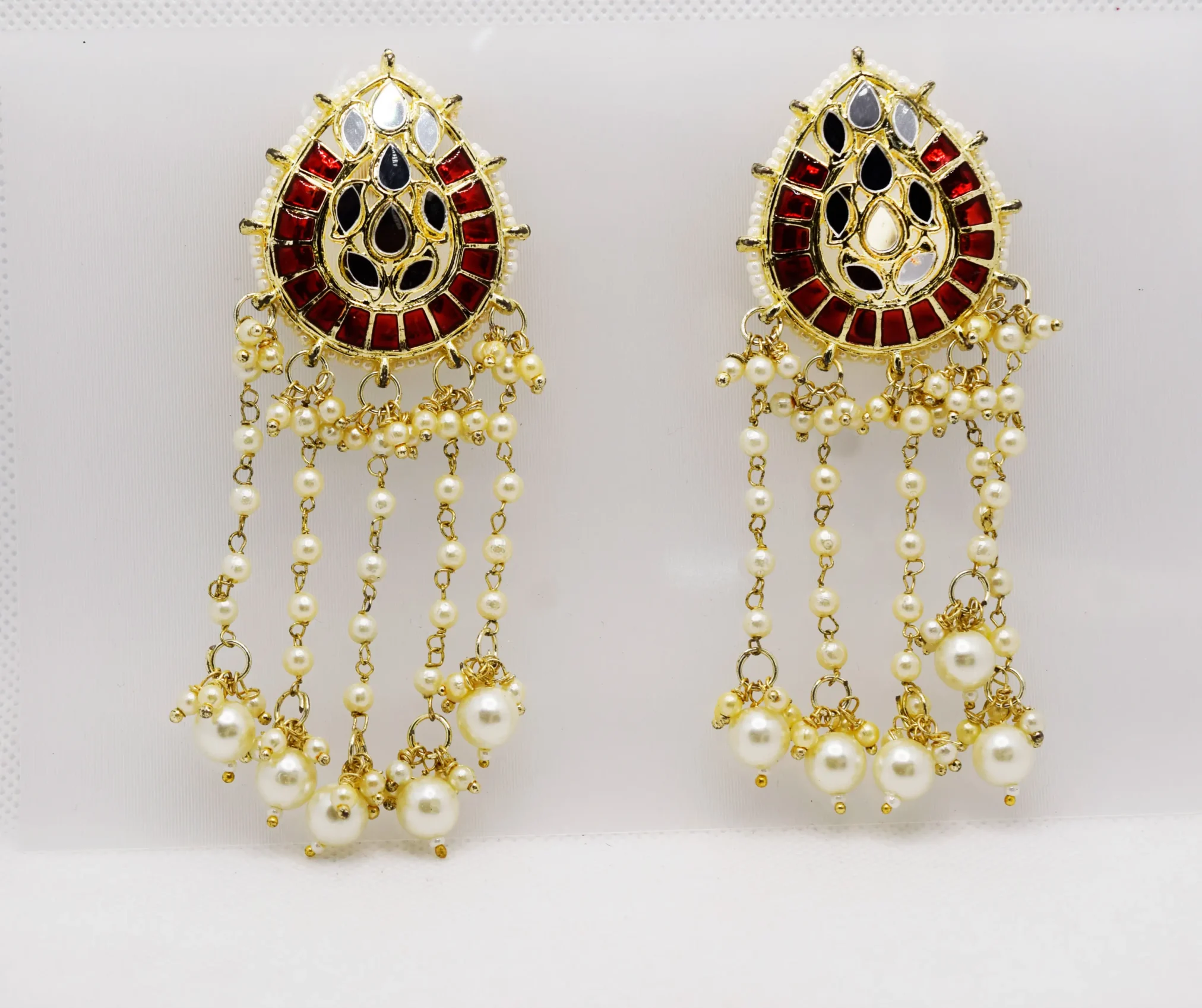 How to Choose Earrings For Face Shape 5 Kundan Earrings Pakistan