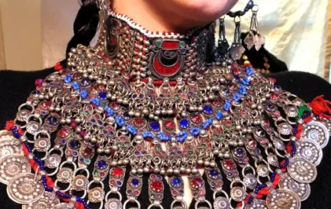 More Than Adornment The Cultural and Artistic Obsession with Coins Afghan Jewelry
