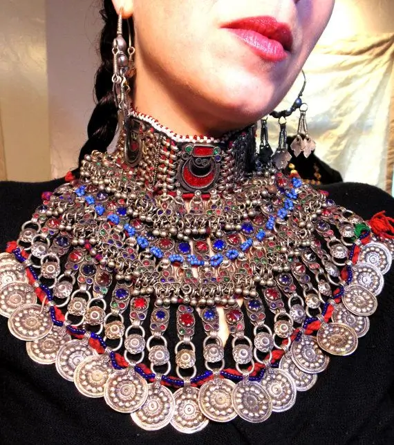 More Than Adornment The Cultural and Artistic Obsession with Coins Afghan Jewelry