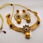 Mughal Jewellery (4) Polki Kundan Choker Set