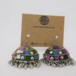 Multicolor Afghani Earrings (1)