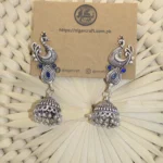 Oxidized Silver Earrings for Girls (1)