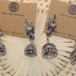 Oxidized Silver Earrings for Girls (1)