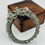 Silver Cuff Bracelet Antique