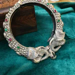 Silver Cuff Bracelet Antique