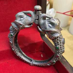 Silver Cuff Bracelet Antique
