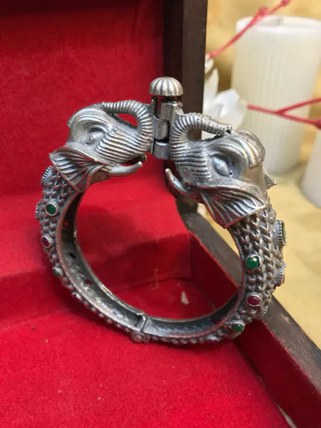 Silver Cuff Bracelet Antique