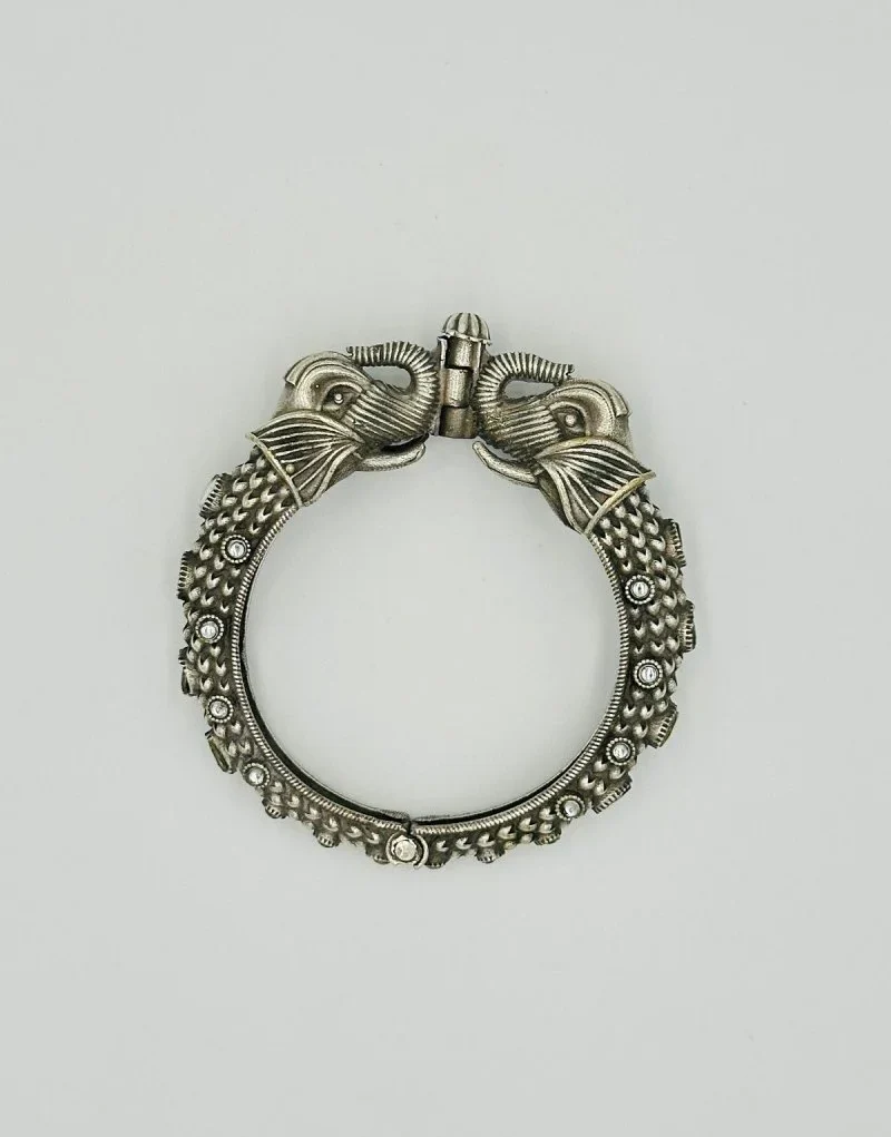 Silver Cuff Bracelet Antique