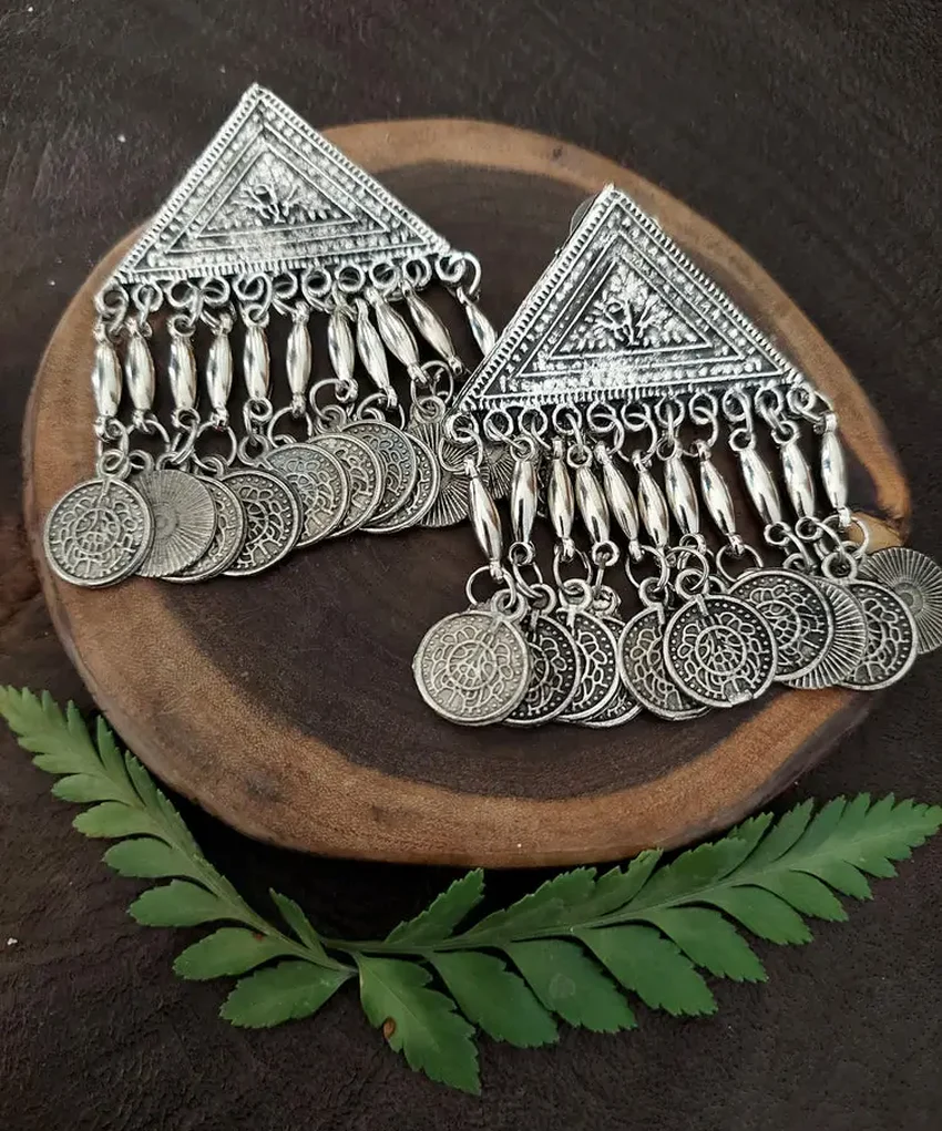 Silver Earrings Design for Girl