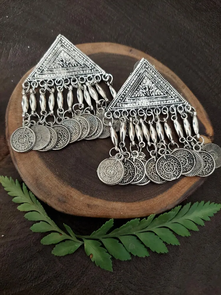 Silver Earrings Design for Girl