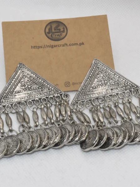 Silver Earrings Design for Girl