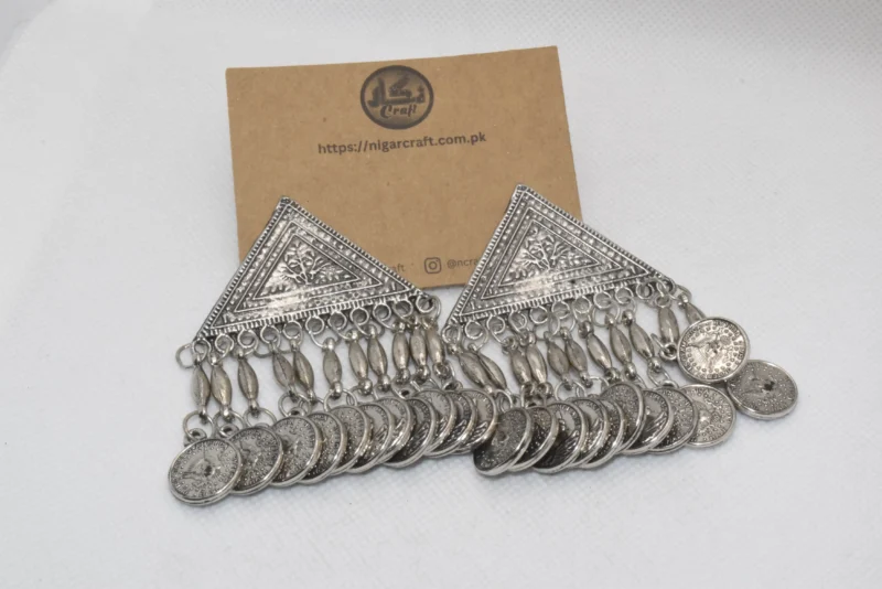 Silver Earrings Design for Girl