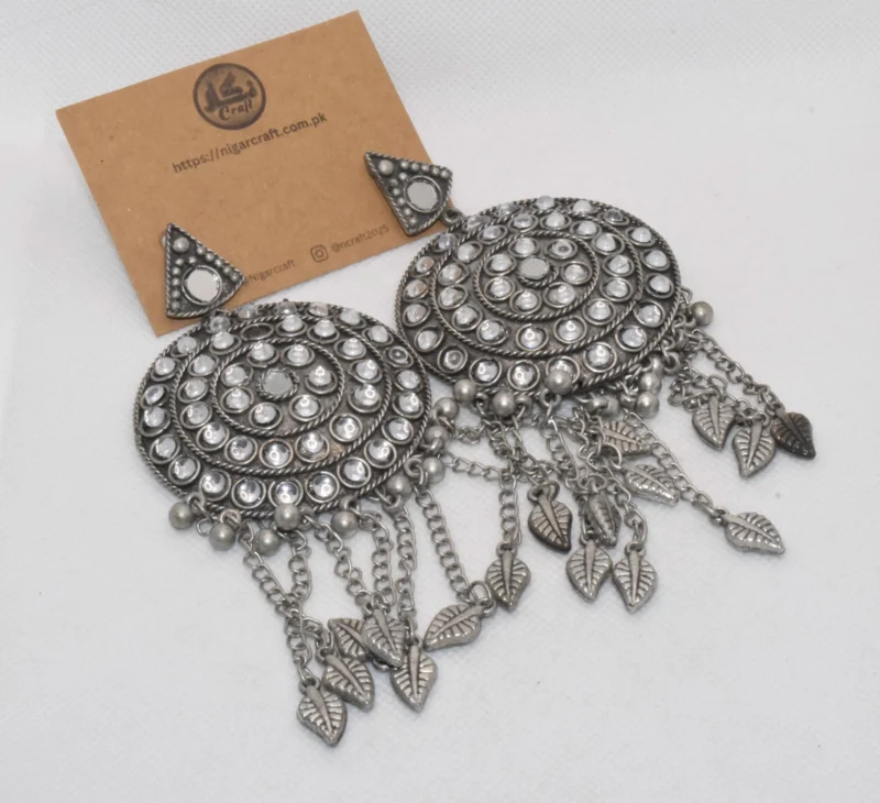 Silver Earrings in Pakistan