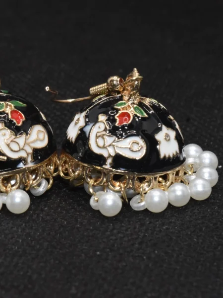 Small Jhumka Earrings Pakistan (5)