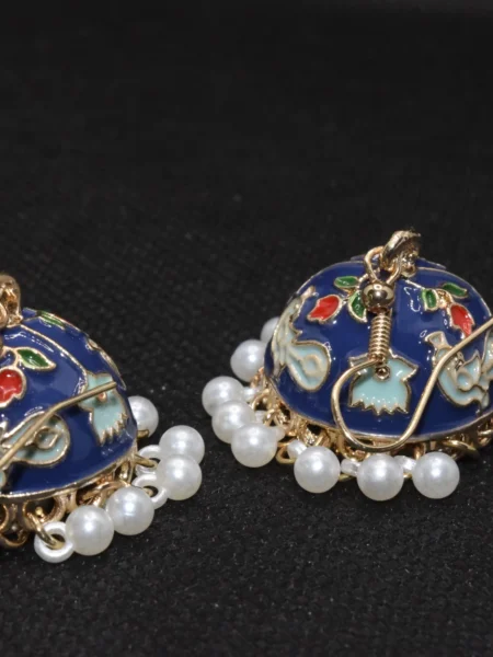 Small Jhumka Earrings Pakistan (5)