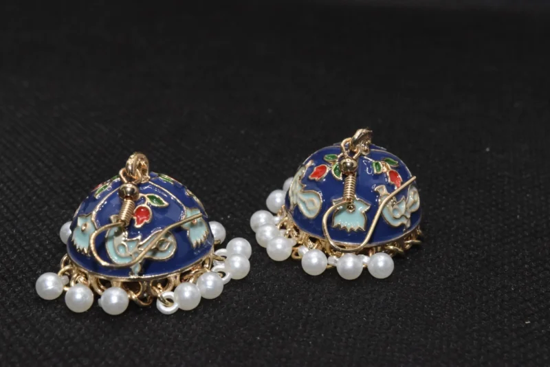 Small Jhumka Earrings Pakistan (5)