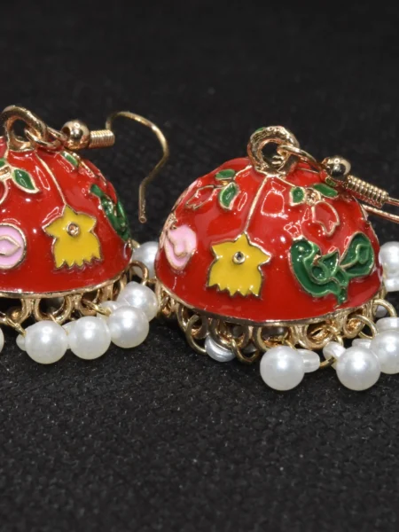 Small Jhumka Earrings Pakistan (5)