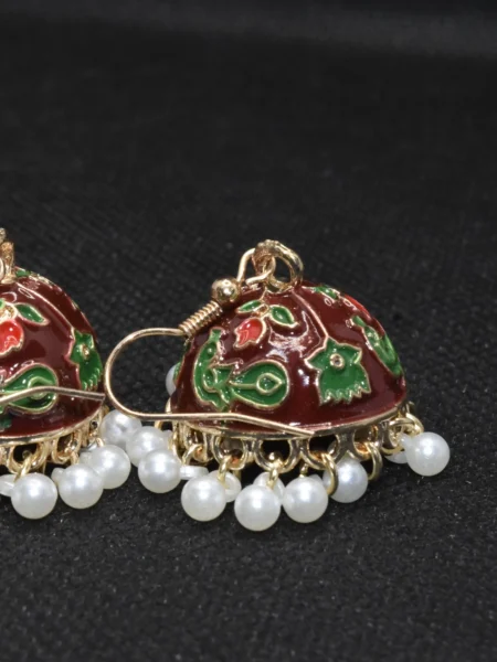 Small Jhumka Earrings Pakistan (5)