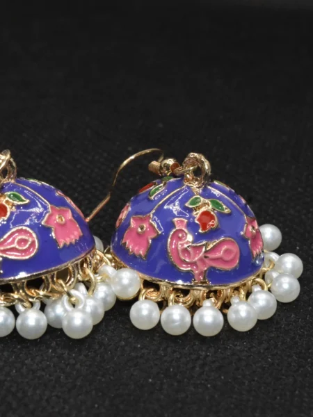 Small Jhumka Earrings Pakistan (5)