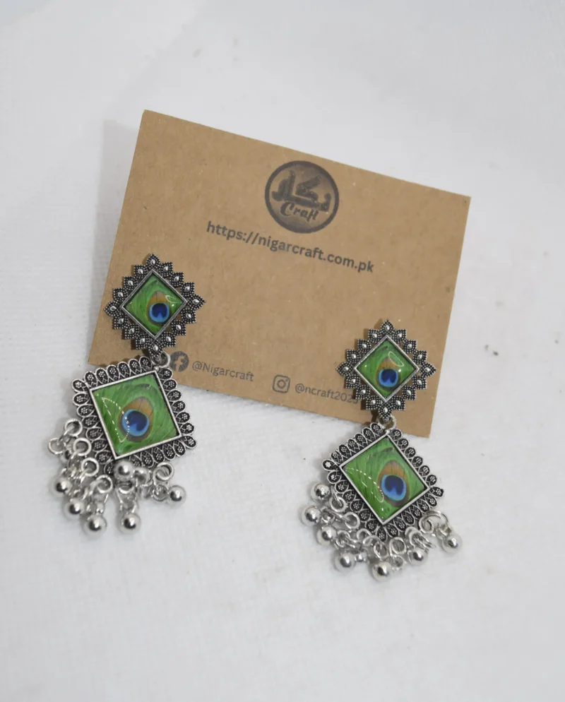 Peacock Simple Earrings