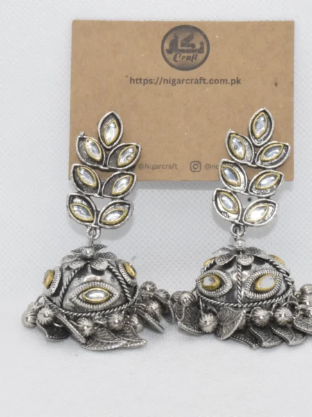 Trendy Silver Earrings