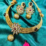 Polki Kundan Choker Set, Radiance
