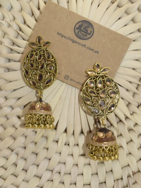 Big Jhumki Earrings