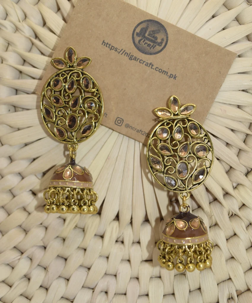 Big Jhumki Earrings