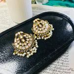 Aesthetic Kundan Earrings