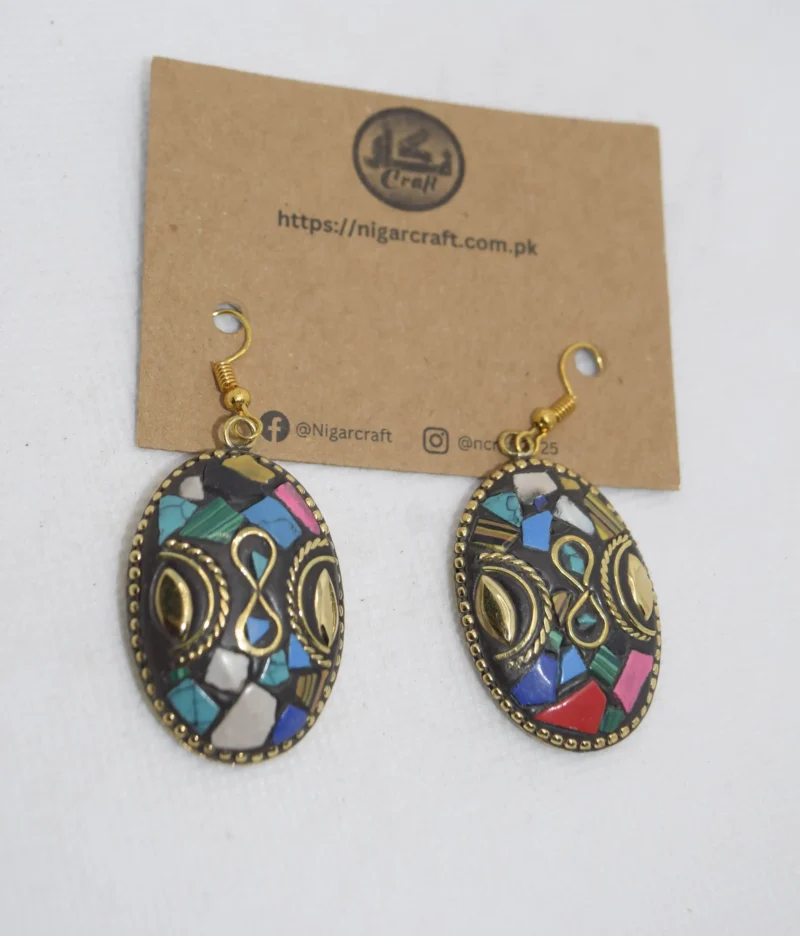 Afghan Jewellery Earrings