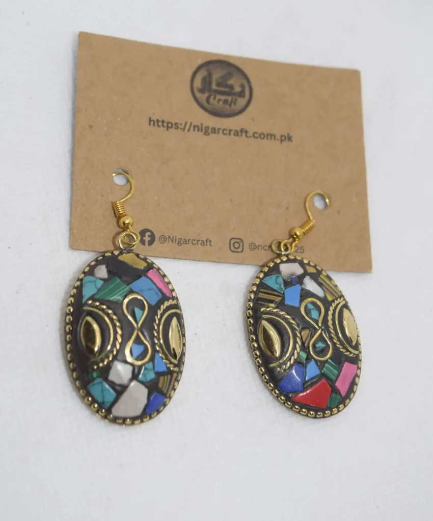 Afghan Jewellery Earrings