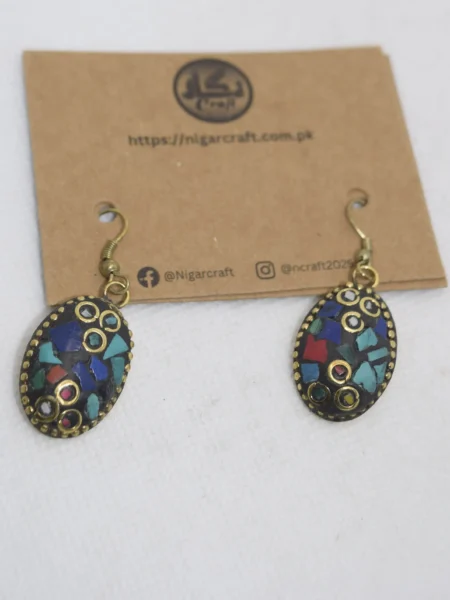 Afghani Earrings for Women