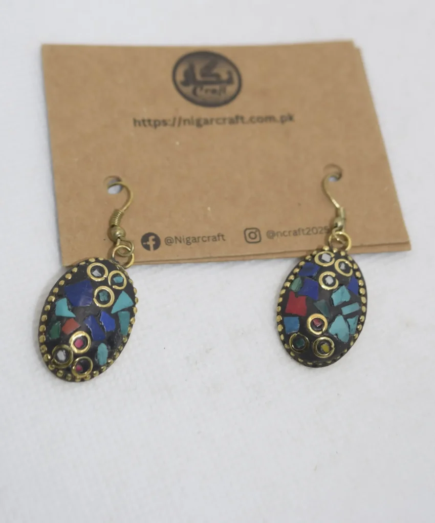 Afghani Earrings for Women