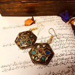 Appealing Silver Afghani Earrings