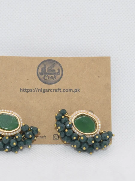 Cute Small Kundan Earrings