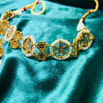 Delicate Pearl Kundan Choker Set