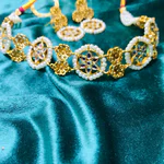 Delicate Pearl Kundan Choker Set