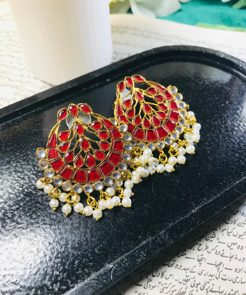 Heavy Kundan Earrings