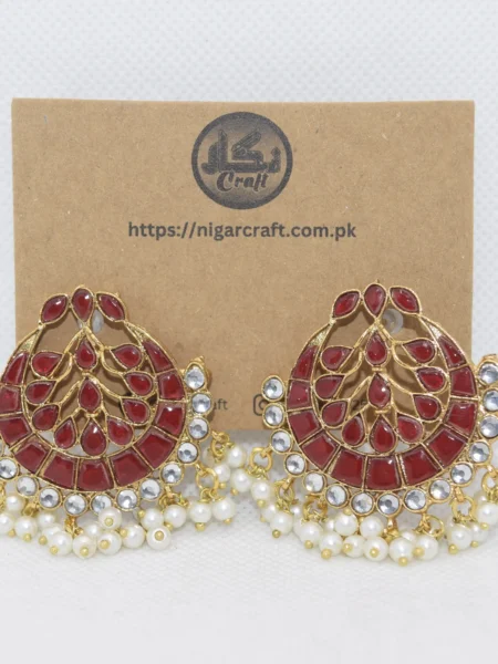 Heavy Kundan Earrings