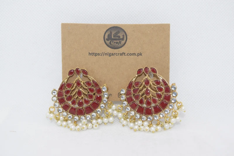 Heavy Kundan Earrings