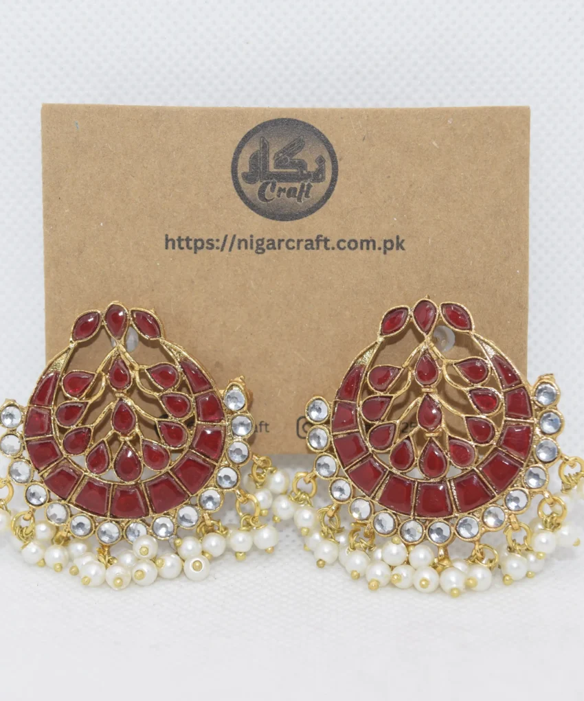 Heavy Kundan Earrings