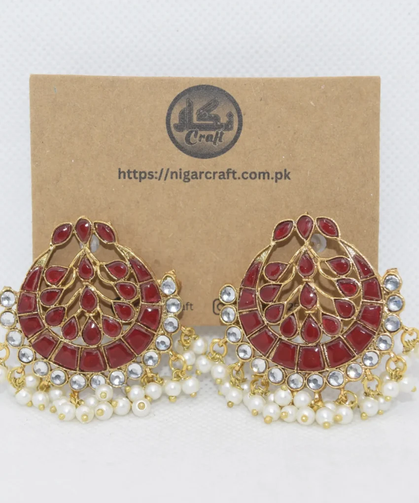Heavy Kundan Earrings