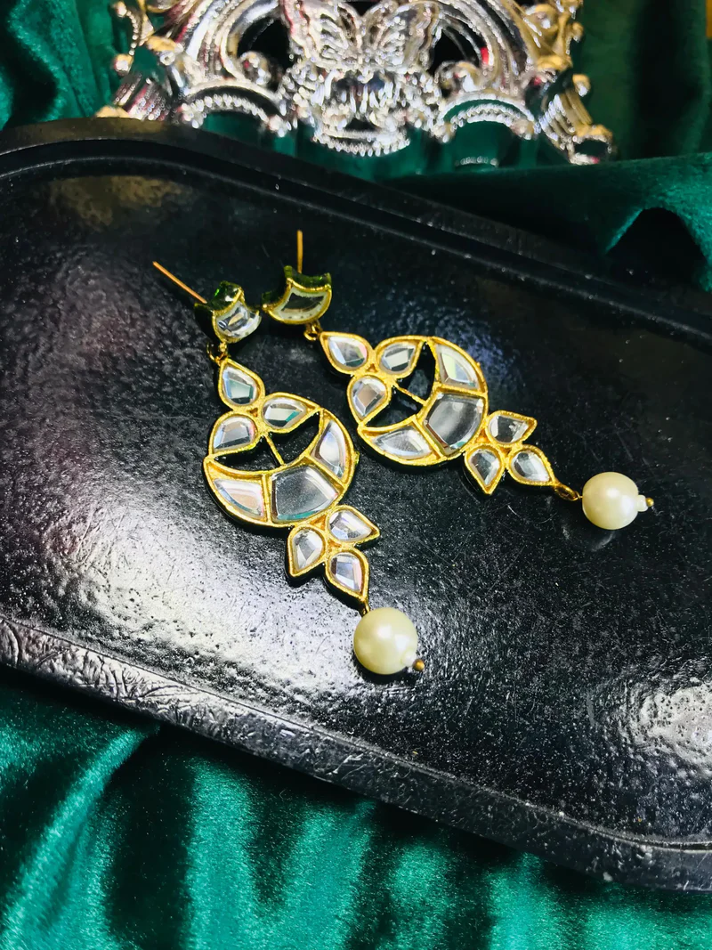 Kundan Earrings Design