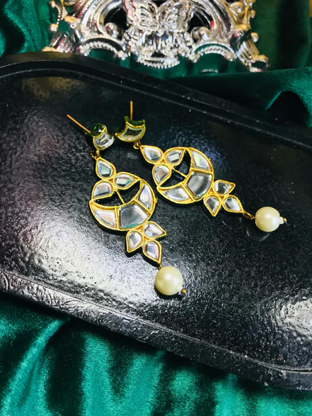 Kundan Earrings Design