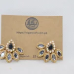 Kundan Stud Earrings Gold