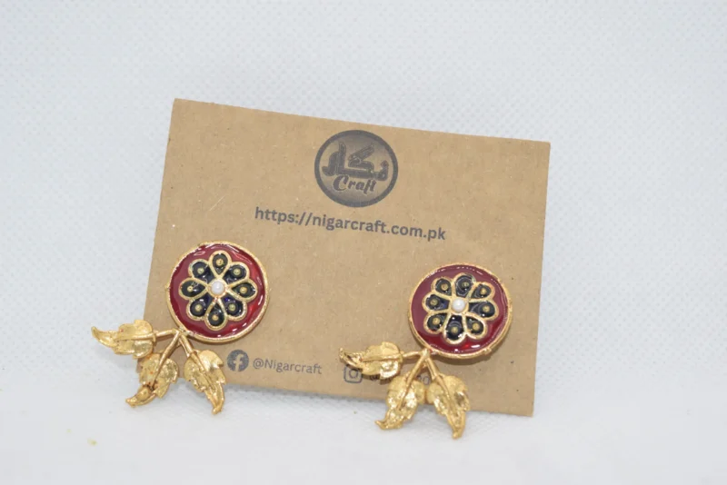 Kundan Stud Earrings