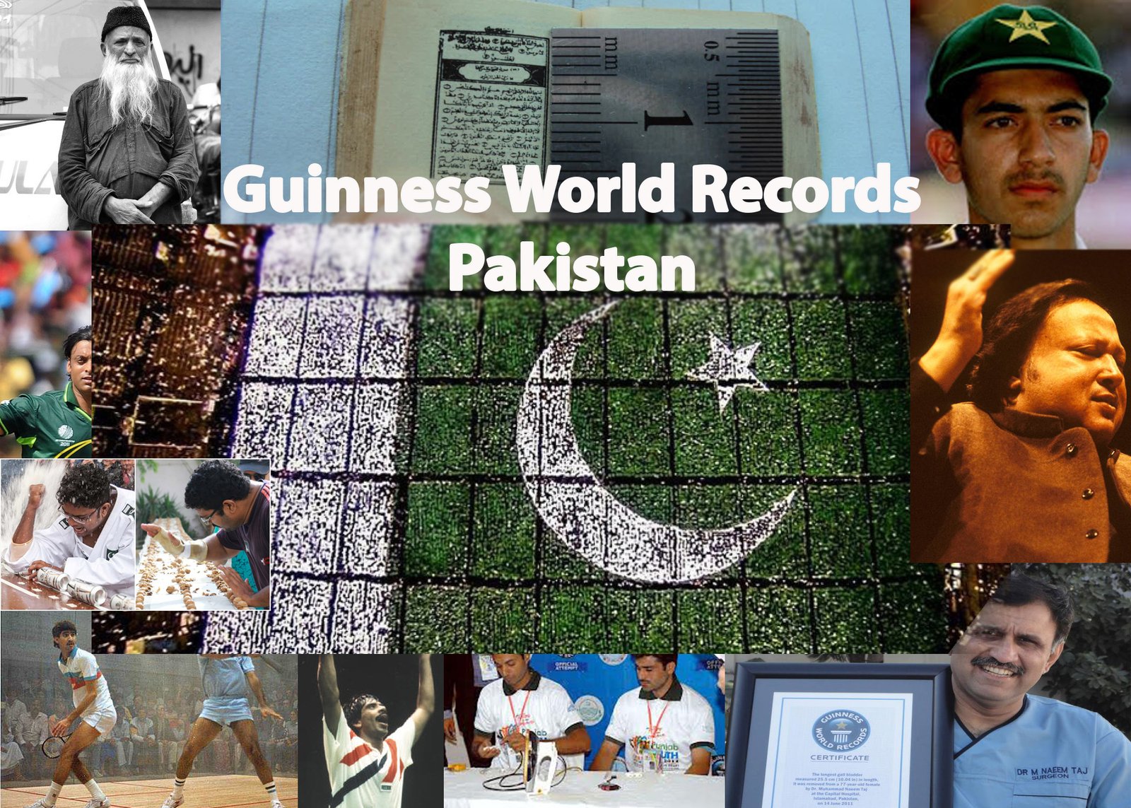 Legends in Guinness World Records Pakistan